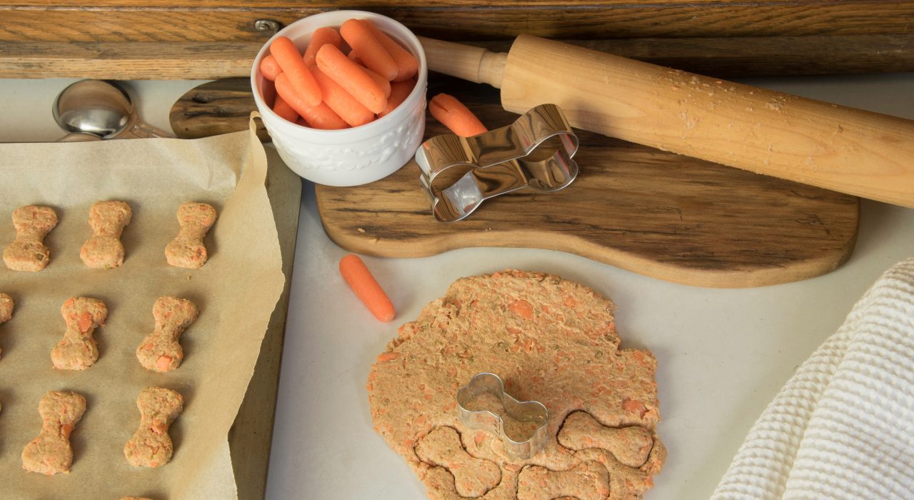 Recette de friandises pour chien au boeuf et aux carottes